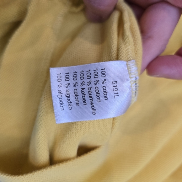 Lacoste Men's Polo Shirt in Vibrant Yellow Medium - Picture 7 of 13